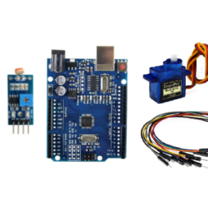 DIY Single Axis Solar Tracker Component Kit Using Arduino