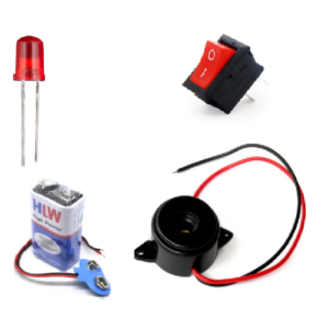 DIY Earthquack Detection Alarm Electronic Components kit