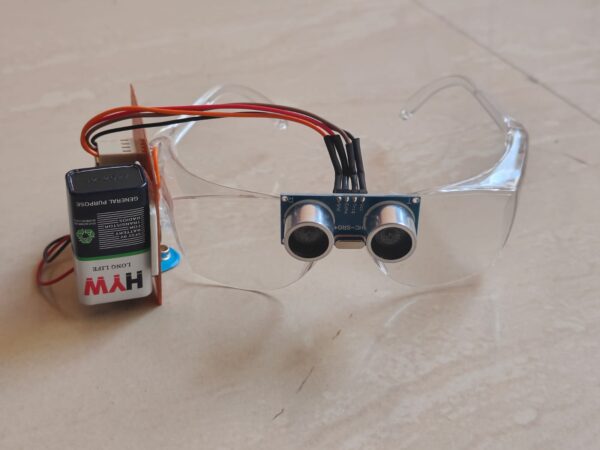 Smart Glasses for Blind Person Ready Working Model - Image 2