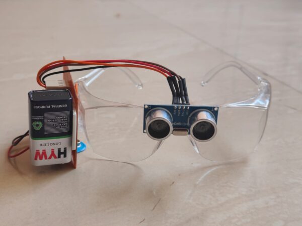 Smart Glasses for Blind Person Ready Working Model